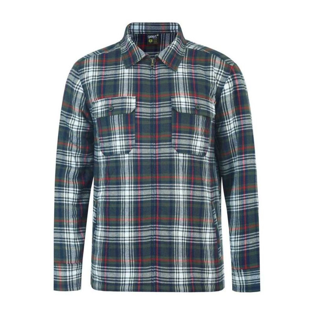 Gelert Mens Regular Long-Sleeved Shirt / Green